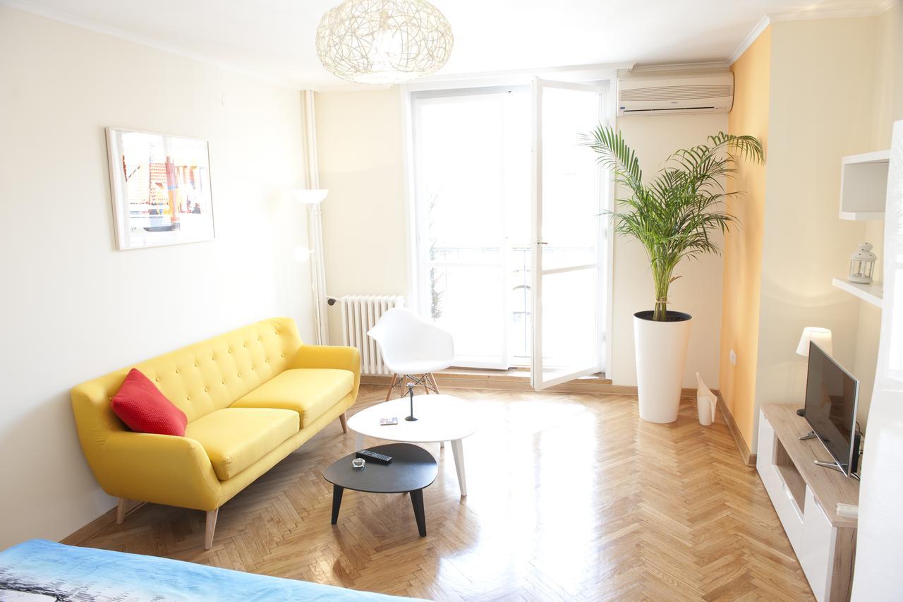 Atelje Apartment Belgrado Buitenkant foto