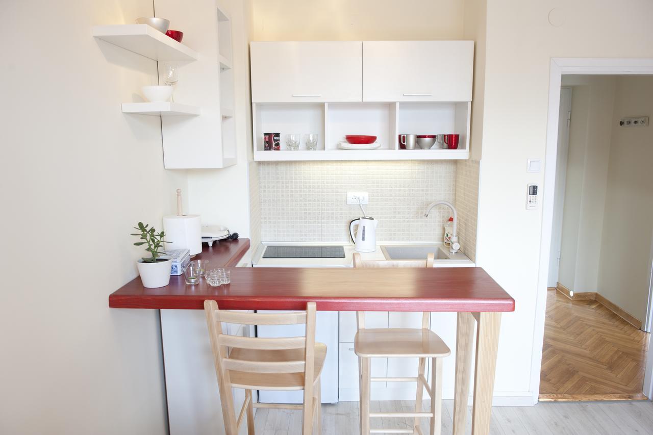 Atelje Apartment Belgrado Buitenkant foto